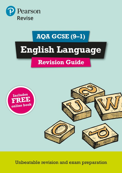 Pearson REVISE AQA GCSE English Language Revision Guide incl. online revision and quizzes - for 2027, 2028 exams