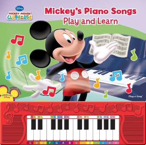 Mickey's Piano Songs Play and Learn
