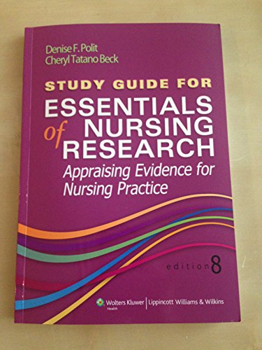 Study Guide for Essentials of Nursing Research
