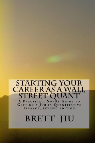 Starting Your Career as a Wall Street Quant