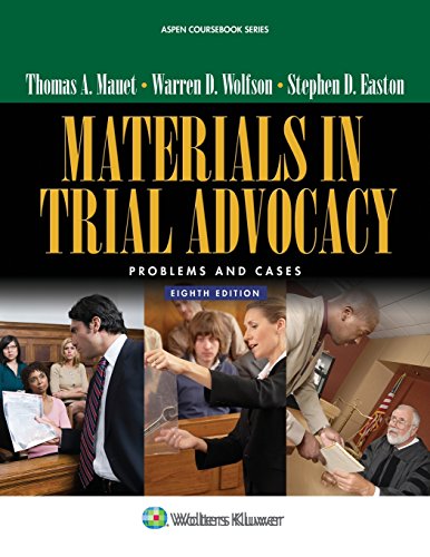 Materials in Trial Advocacy