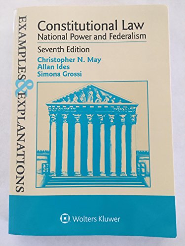 Constitutional Law, National Power and Federalism