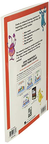 John Thompson's Easiest Piano Course Flash Cards