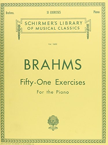 Brahms Fifty-One Exercises for the Piano