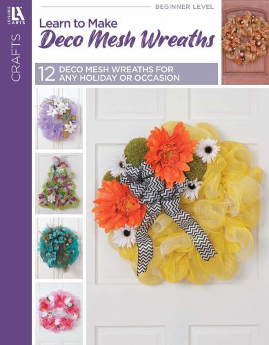 Learn to Make Deco Mesh Wreaths