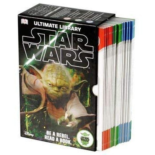 Star Wars: Ultimate Library Box Set with 20 Volumes for Early Readers Level 1-3 in Slipcase