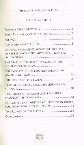 The rights of Elders in Islam