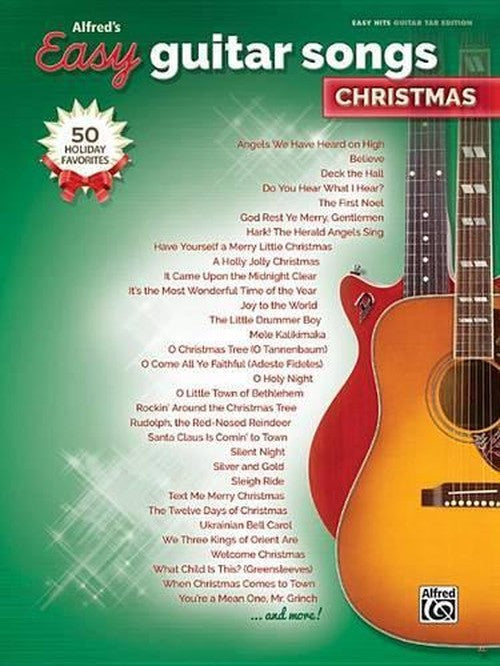 Alfred's Easy Guitar Songs -- Christmas