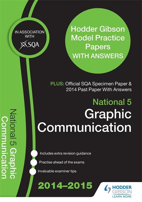 SQA Specimen Paper, 2014 Past Paper National 5 Graphic Communication & Hodder Gibson Model Papers