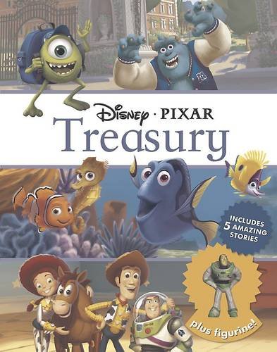 Disney Pixar Treasury: Includes 5 Amazing Stories Plus Figurine!