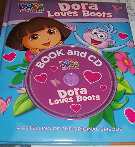 Nickelodeon Dora The Explorer Dora Loves Book & Cd (Disney Book & CD)