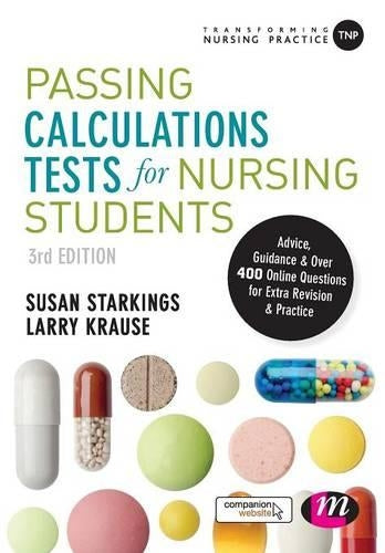 Passing Calculations Tests for Nursing Students