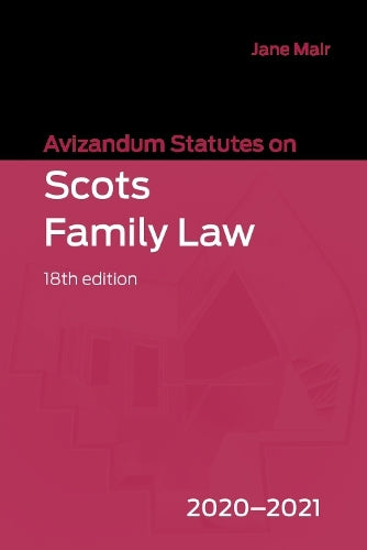 Avizandum Statutes on Scots Family Law