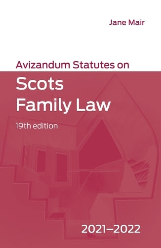 Avizandum Statutes on Scots Family Law