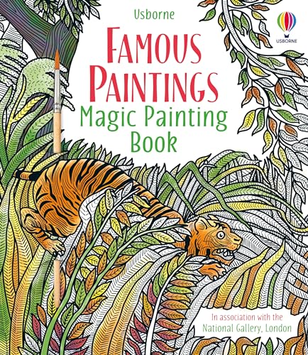 Famous Paintings Magic Painting Book