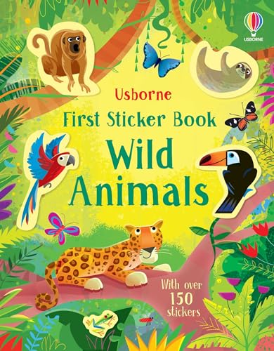 First Sticker Book Wild Animals