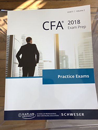 CFA 2018 Level 2 Practice Exams - Volume 2