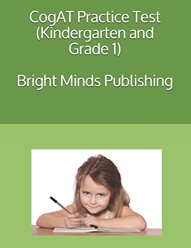 Cogat Practice Test (Kindergarten and Grade 1)