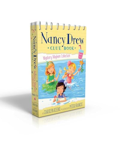 Nancy Drew Clue Book Mystery Mayhem Collection Books 1-4 (Boxed Set)
