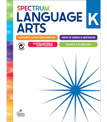 Spectrum Language Arts Workbook, Grade K