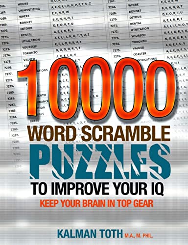 10000 Word Scramble Puzzles to Improve Your IQ