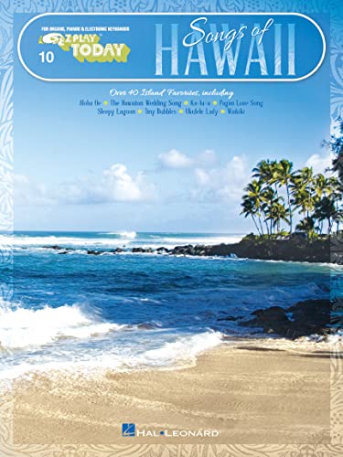 Songs of Hawaii: E-Z Play Today #10