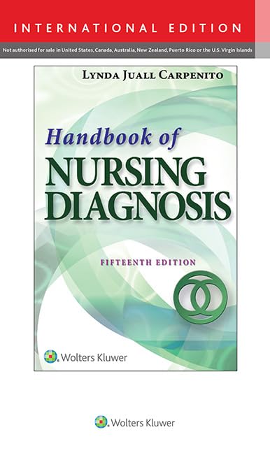 Handbook of Nursing Diagnosis