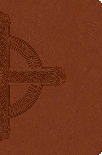 NLT Premium Value Slimline Large Print Bible: Cross Design