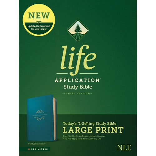 NLT Life Application Study Bible, Third Edition, Large Print