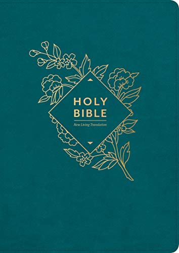 NLT Holy Bible, Giant Print, Teal, Red Letter