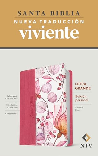 Santa Biblia NTV, Edicion personal, letra grande (Letra Roja