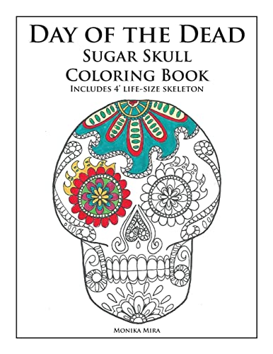 Day of the Dead Sugar Skull Coloring Book