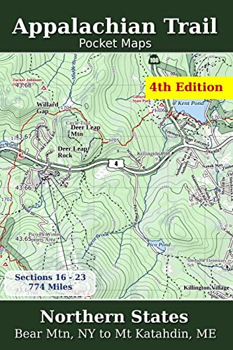 Appalachian Trail Pocket Maps - Northern States