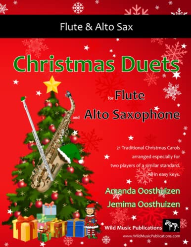 Christmas Duets for Flute and Alto Saxophone