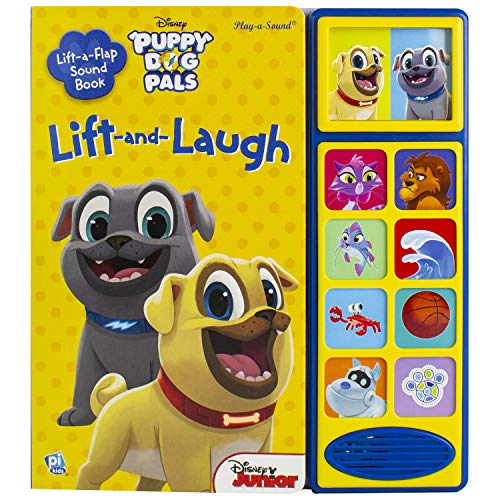 Disney Junior Puppy Dog Pals: Lift-and-Laugh Lift-a-Flap Sound Book