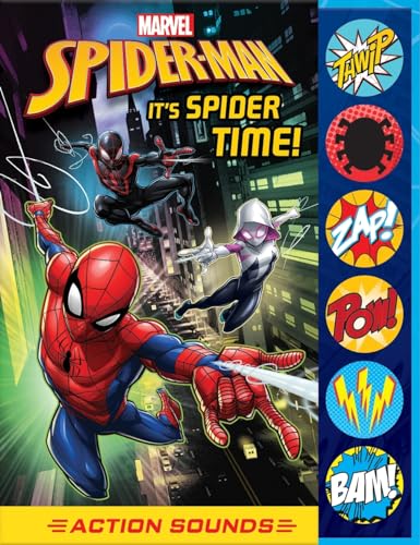 Marvel Spider-Man: It's Spider Time! Action Sounds Sound Book