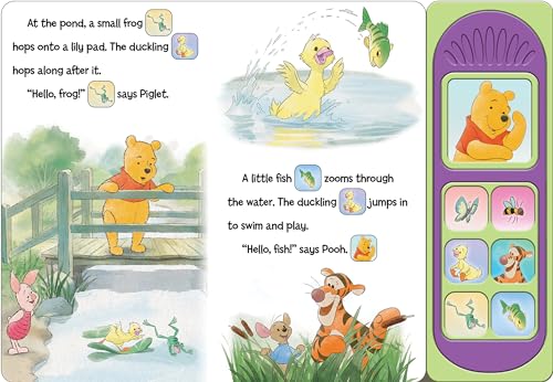 Disney Winnie The Pooh Hello Spring Little Sound Book