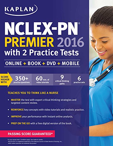 Nclex-PN Premier 2016 with 2 Practice Tests