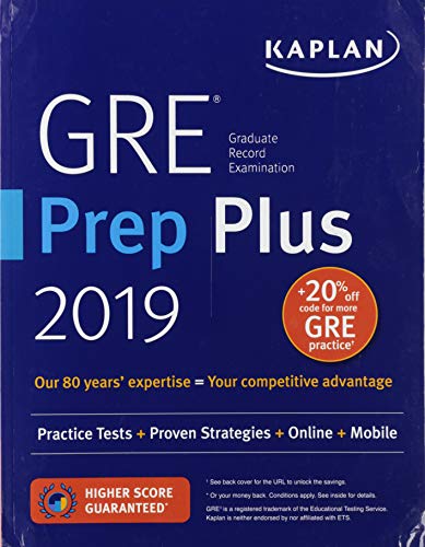 GRE PREP PLUs 2019