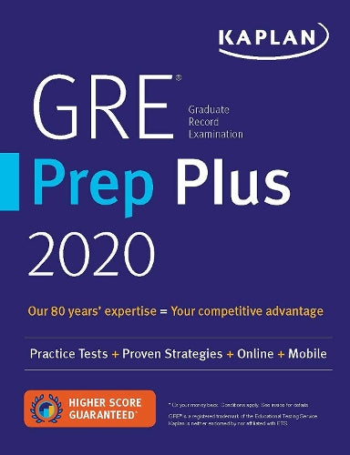 GRE Prep Plus 2020