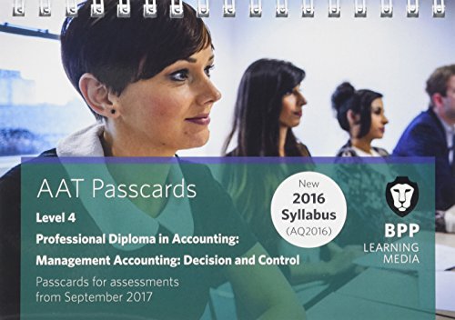 AAT Management Accounting Decision & Control