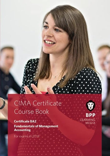 CIMA BA2 Fundamentals of Management Accounting