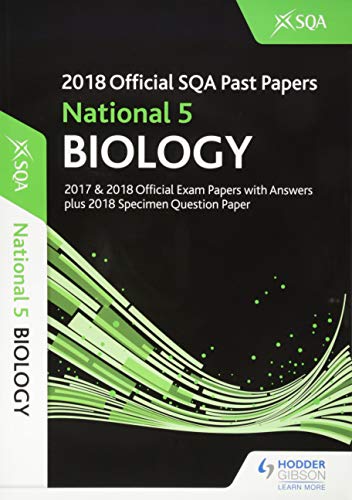 National 5 Biology 2018-19 SQA Specimen and Past Papers with Answers