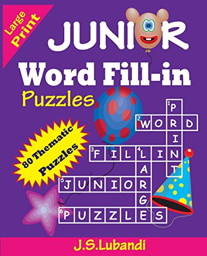 JUNIOR Word Fill-in Puzzles