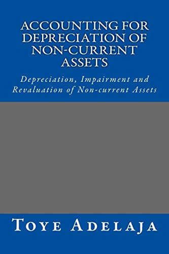 Accounting for Depreciation of Non-current Assets and Bookkeeping