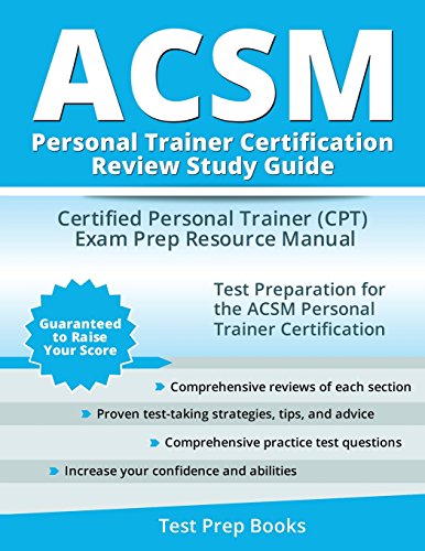 ACSM Personal Trainer Certification Review Study Guide