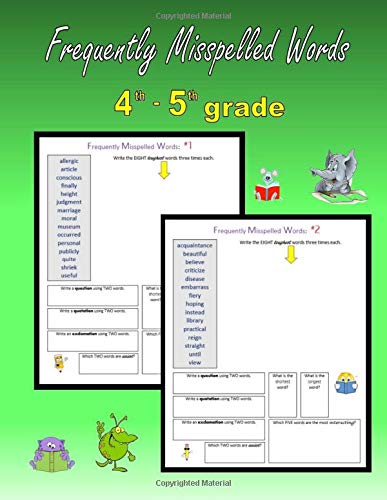 Frequently Misspelled Words (4th grade - 5th grade)