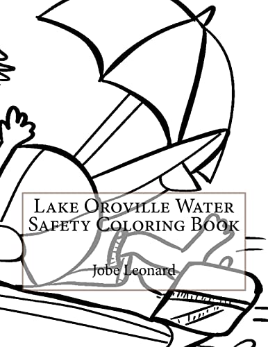 Lake Oroville Water Safety Coloring Book