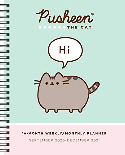 Pusheen 16-Month 2020-2021 Weekly/Monthly Planner Calendar