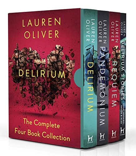 Delirium Series The Complete Books Collection Box Set by Lauren Oliver Delirium Pandemonium Requiem Delirium Stories